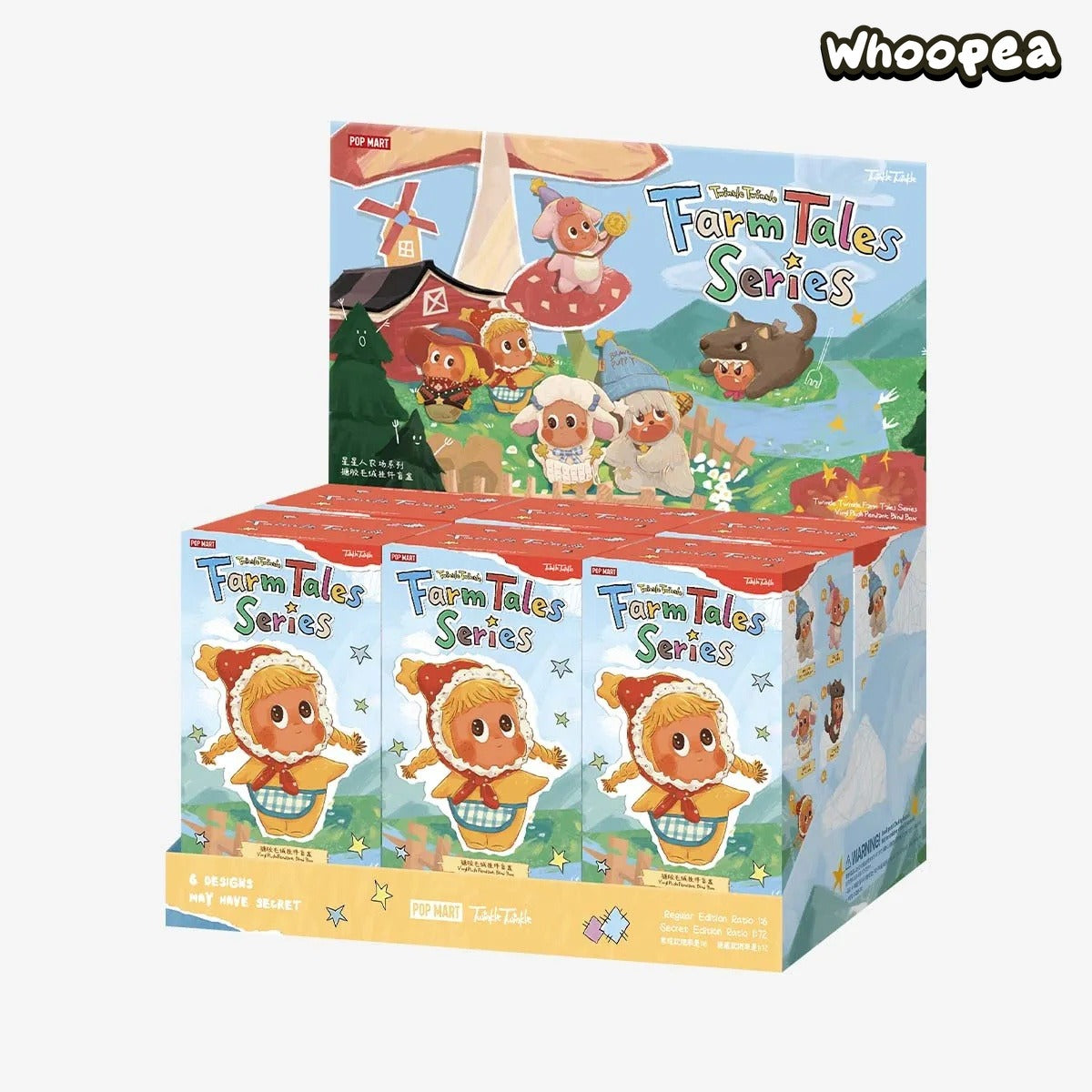 POP MART Twinkle Twinkle Farm Tales Series Vinyl Plush Pendant Blind Box