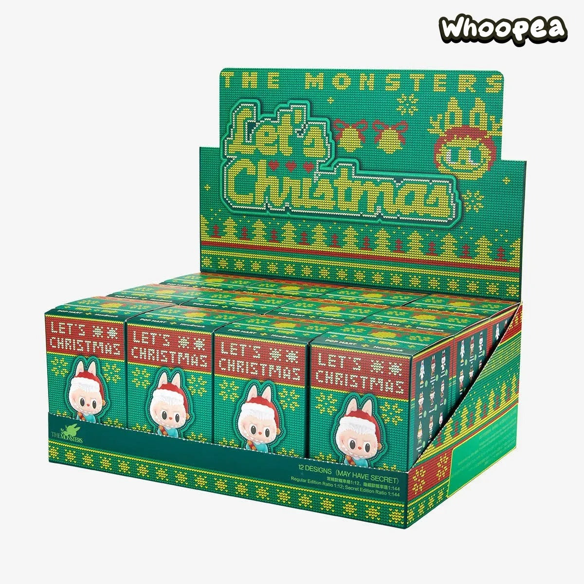THE MONSTERS LABUBU Let's Christmas Series Figures, Blind Box