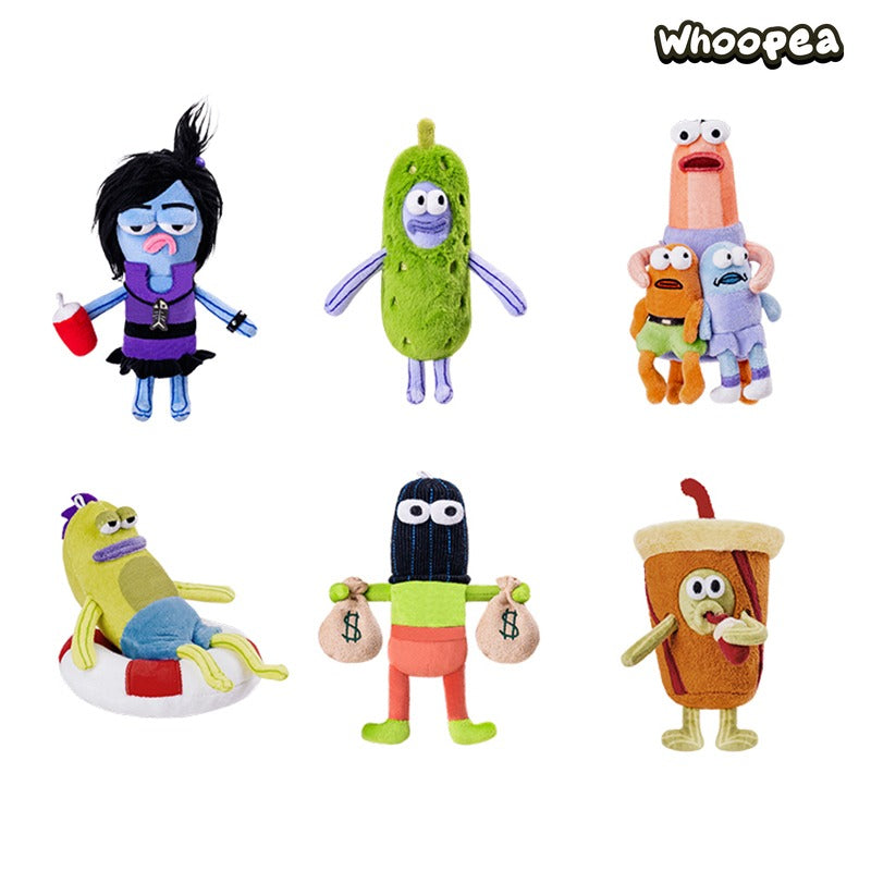 A Day in the Life of Bikini Bottom Buddies Series Plush Blind Box