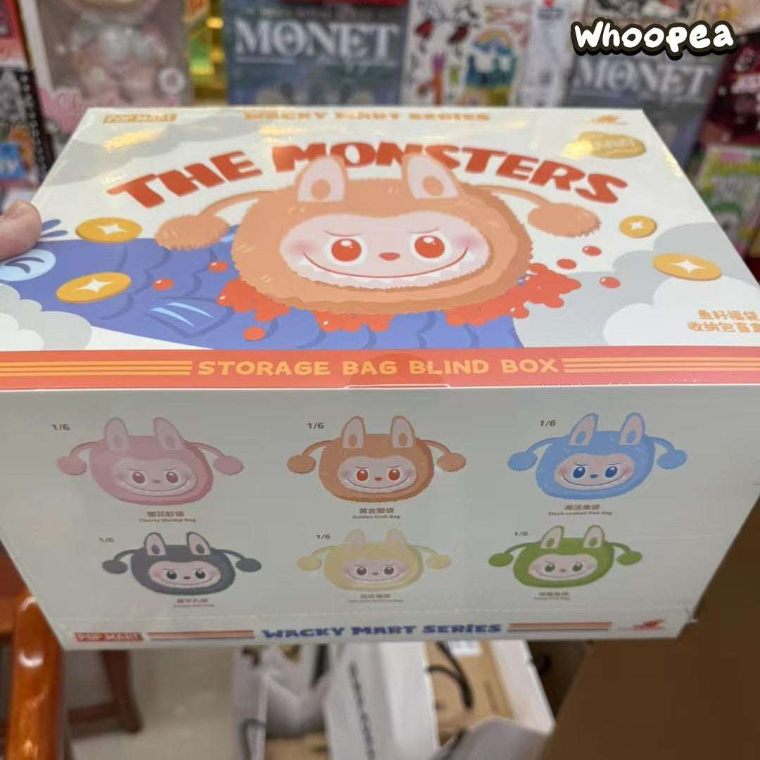 THE MONSTERS LABUBU Wacky Mart Series Storage Bag Blind Box