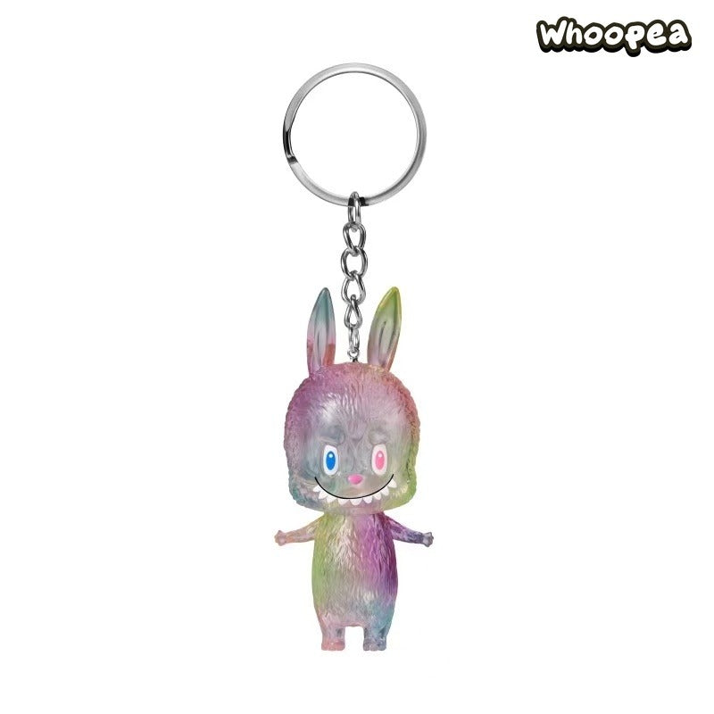 POP MART THE MONSTERS 10th Anniversary Series - Classic LABUBU Figure Keychain Blind Box, Beijing 10th Anniversary Tour Exclusive