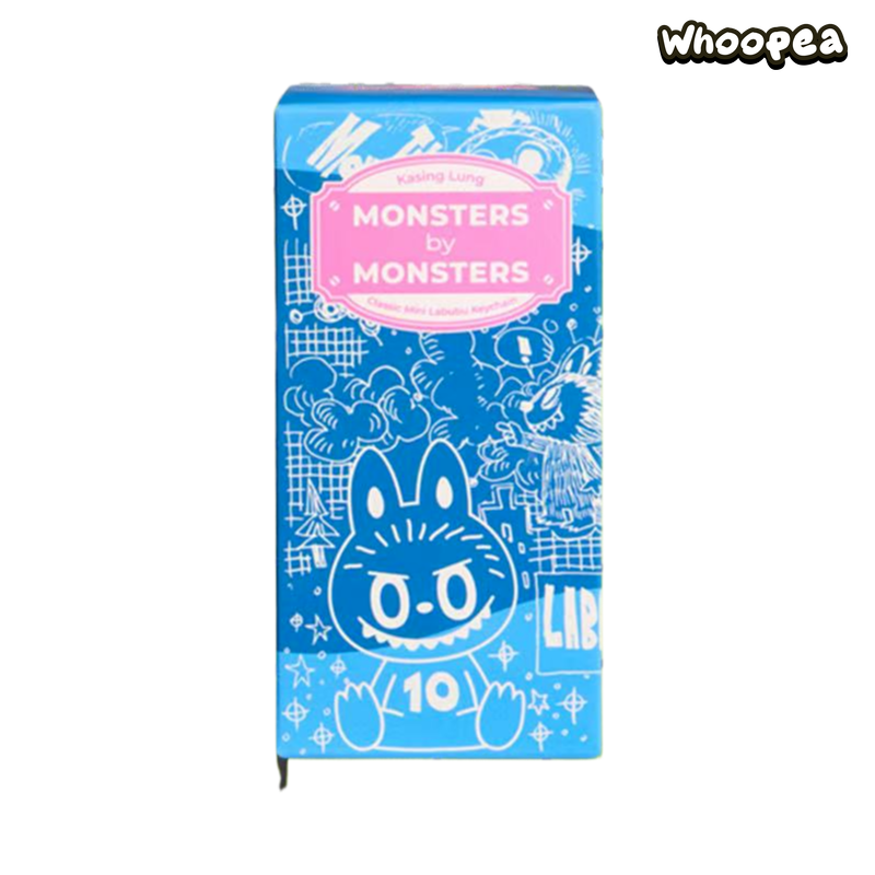 POP MART THE MONSTERS 10th Anniversary Series - Classic LABUBU Figure Keychain Blind Box, Beijing 10th Anniversary Tour Exclusive