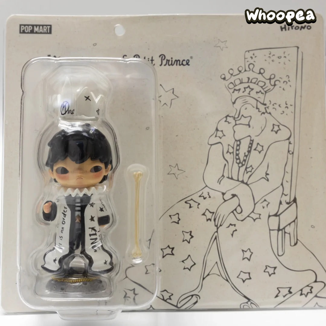 POP MART Hirono The King Figure Hanging Card, France Exclusive