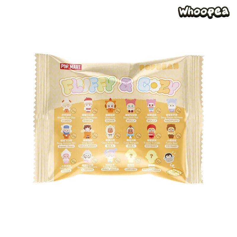 POP BEAN Fluffy & Cozy Series Figures, Blind Bag