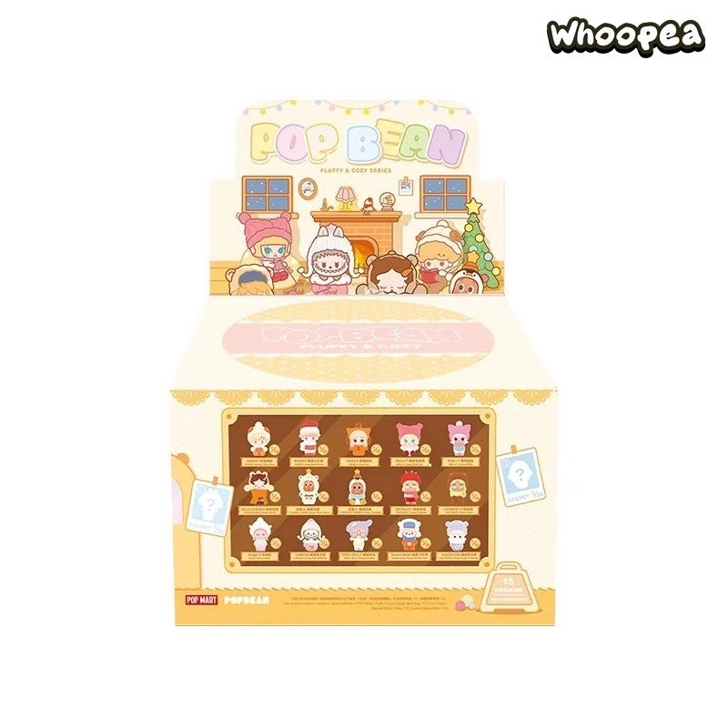 POP BEAN Fluffy & Cozy Series Figures, Blind Bag