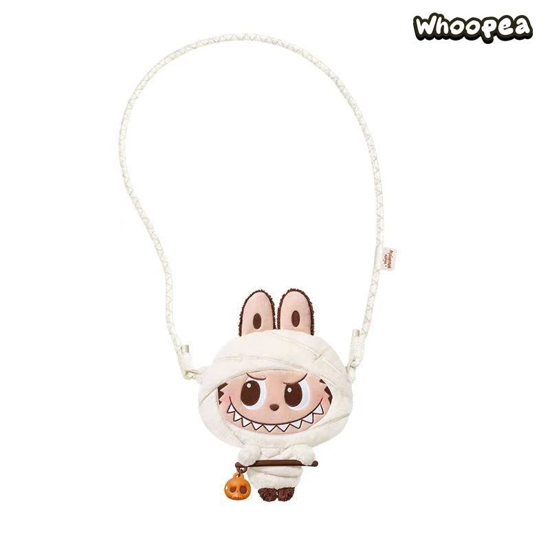 POP MART Too Cute To Haunt Series LABUBU Big Head Plush Bag