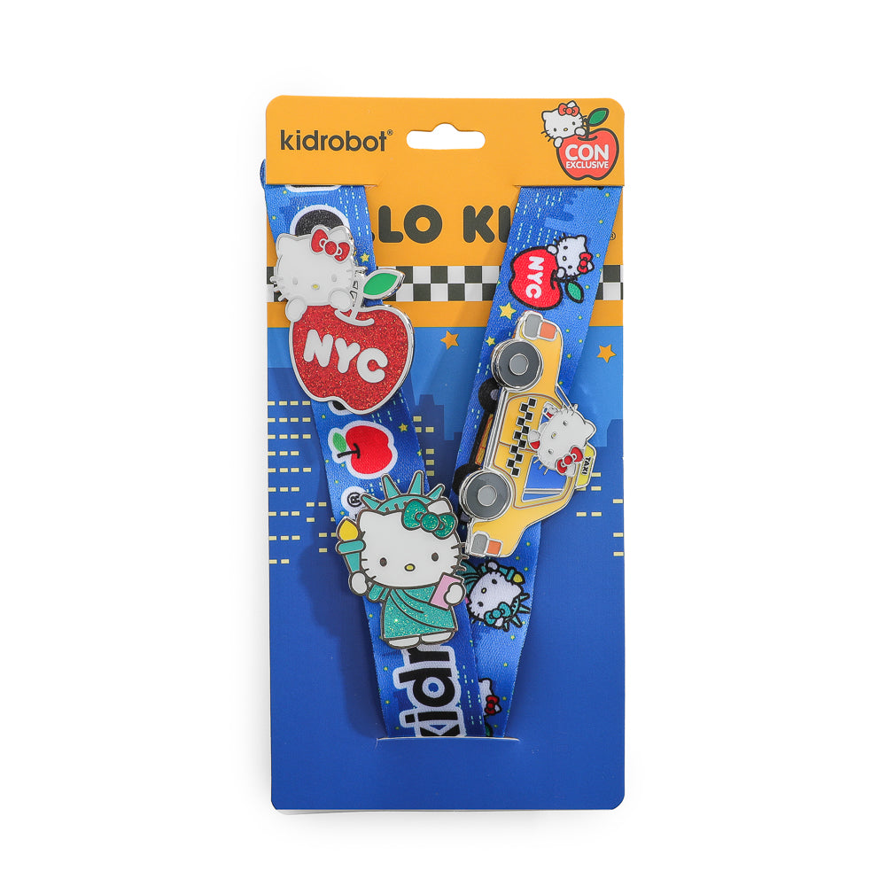 2025 CON EXCLUSIVE: Hello Kitty® NYC Deluxe Pins & Lanyard Set (Limited Edition of 500) - SOLD OUT!