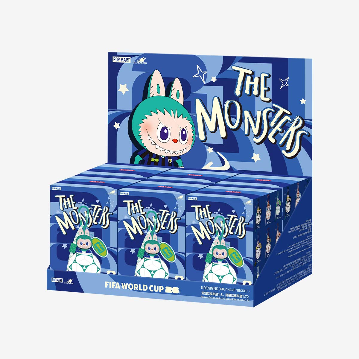 THE MONSTERS × FIFA SERIES - Football-shaped Mini Bag Blind Box