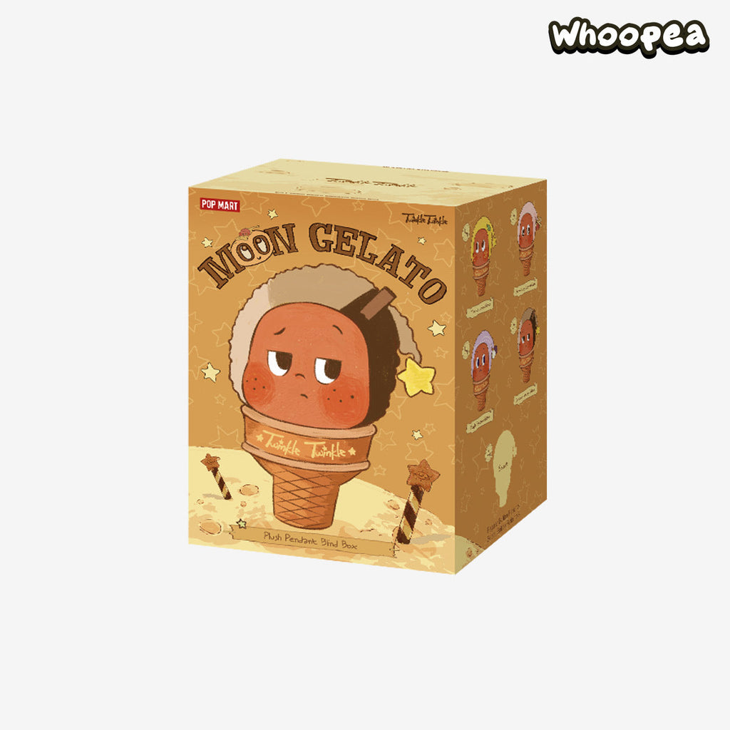 POP MART Twinkle Twinkle MOON GELATO Series-Ice Cream Plush Pendant Blind Box