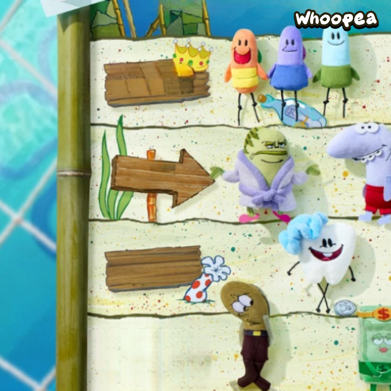 SpongeBob SquarePants Bikini Bottom Residents Series Plush Blind Box