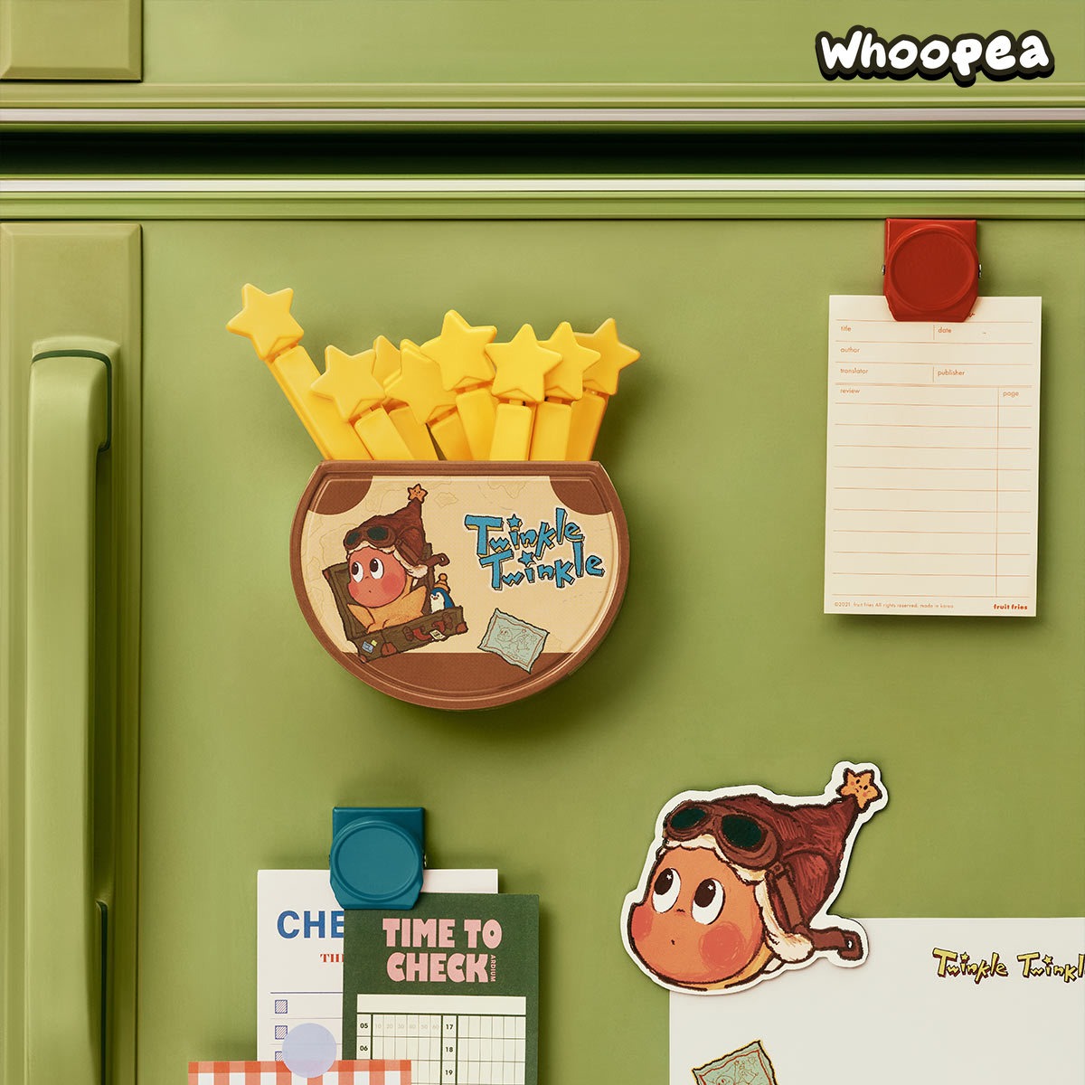 Twinkle Twinkle Be a Little Star Series-Magnetic Sealing Clip Storage Box Set