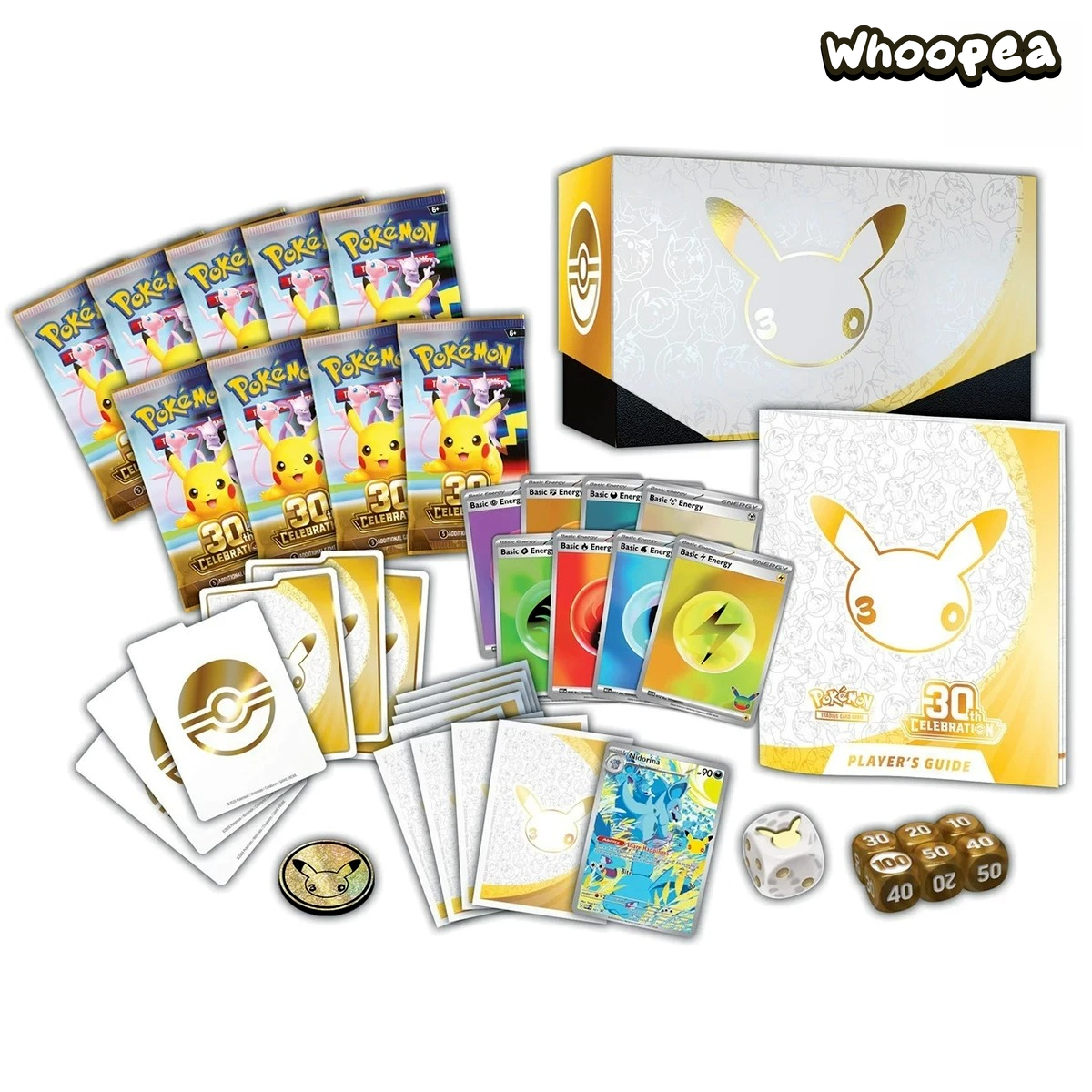 Pokémon TCG 30th Celebration Pikachu Elite Trainer Box Set