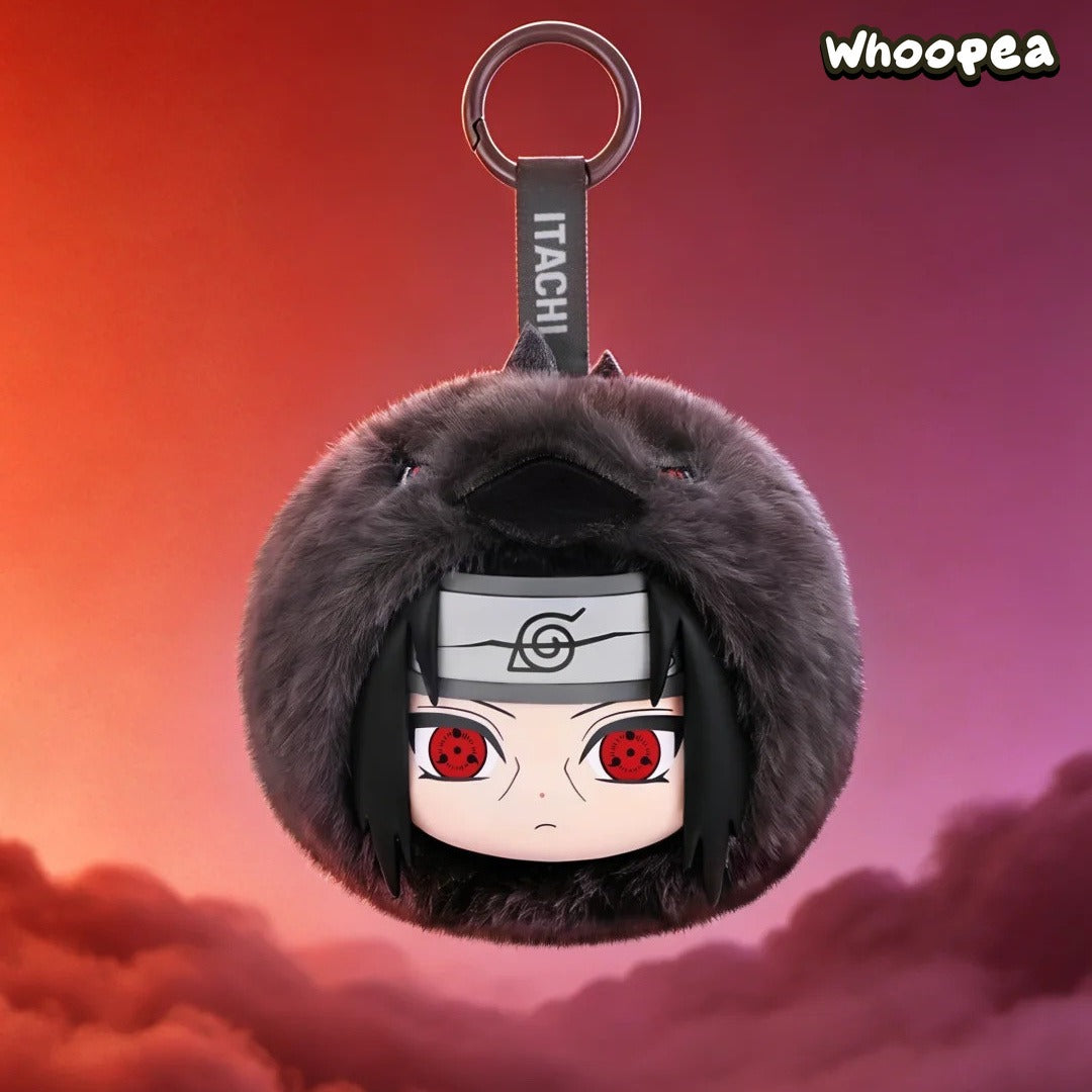 Naruto Shippuden Fluffy Earbud Pouch Series Plush Blind Box