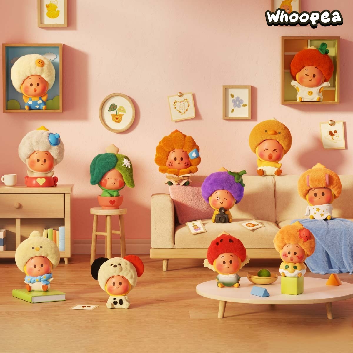 POP MART POP BEAN Twinkle Twinkle Live The Ordinary Series Mini Bean Blind Box
