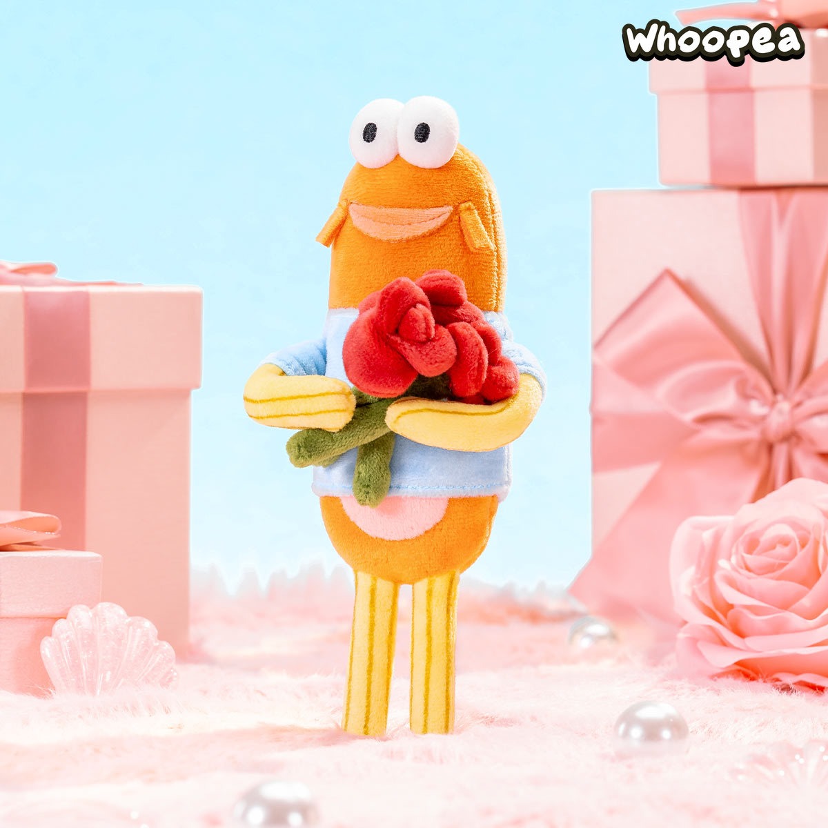 GONG Bikini Bottom Buddies Romantic Fish Series Plush Pendants