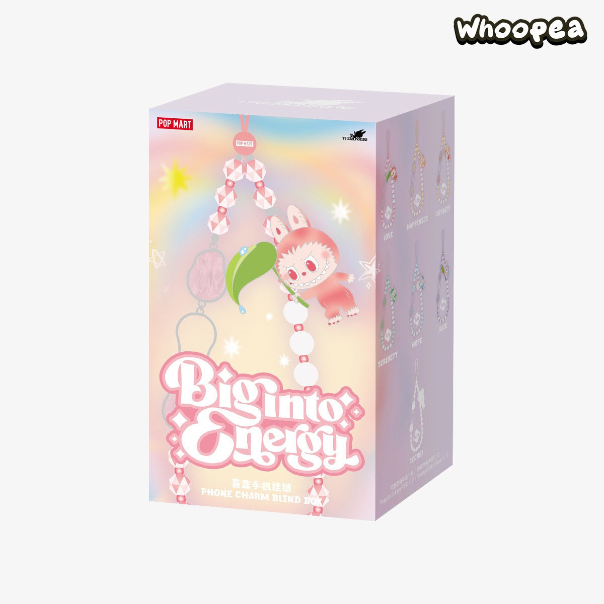 THE MONSTERS Big into Energy Series-Phone Charm Blind Box