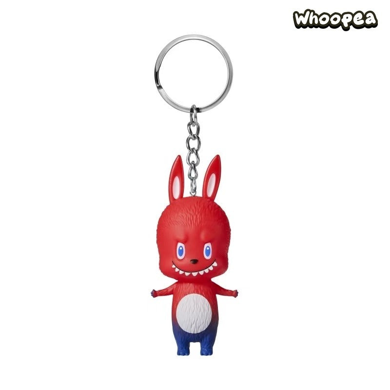 POP MART THE MONSTERS 10th Anniversary Series - Classic LABUBU Figure Keychain Blind Box, Beijing 10th Anniversary Tour Exclusive