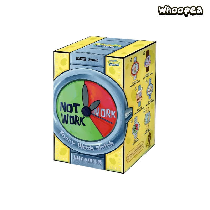 GONG SpongeBob SquarePants Funny Plush Watch Series Blind Box (PRE-ORDER)