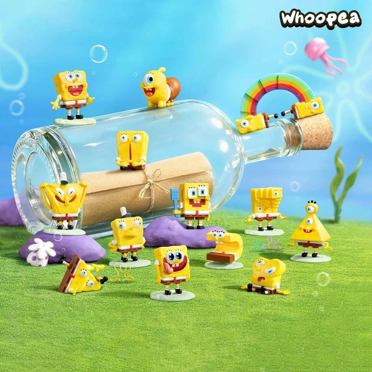 POP MART SpongeBob That Doesn't Make Sense Series Figures Bliind Box