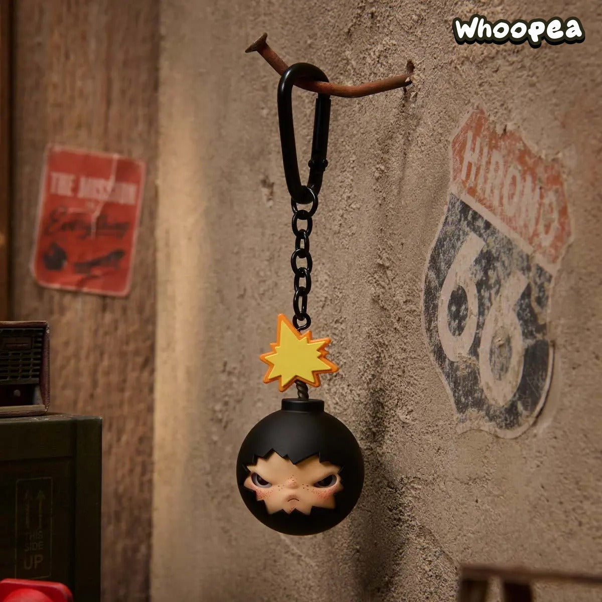 POP MART Hirono × The Hundreds Pendant