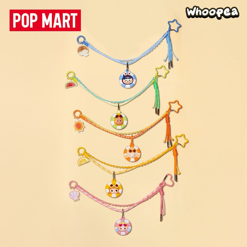 POP MART POP BEAN Island Vacation Series Multi functional Lanyard Blind Box
