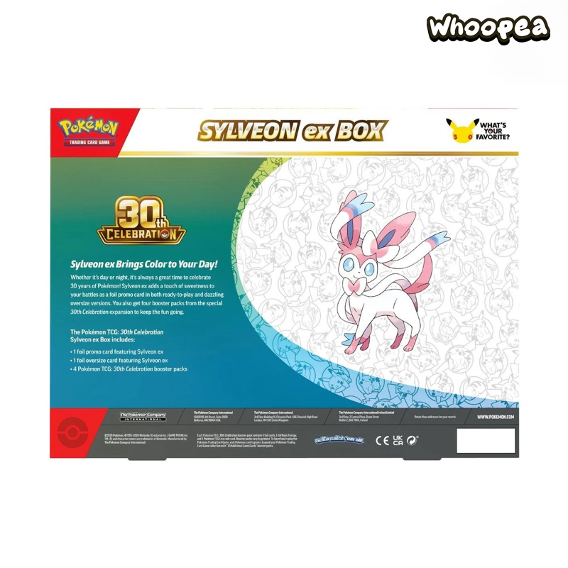 Pokémon TCG 30th Anniversary Celebration Poster Collection Eevee ex And Greninja ex Set, English Edition