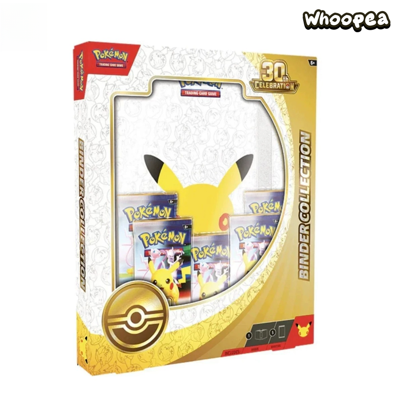 Pokémon TCG 30th Anniversary Pikachu Mini Tins Collection Box, English Edition