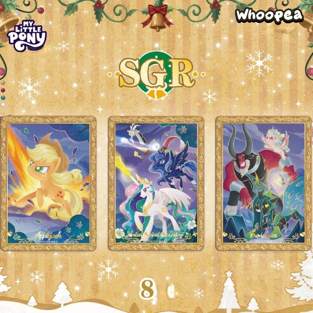 My Little Pony Shining Moon Pack Series Friendship Forever V10 Cards Blind Box