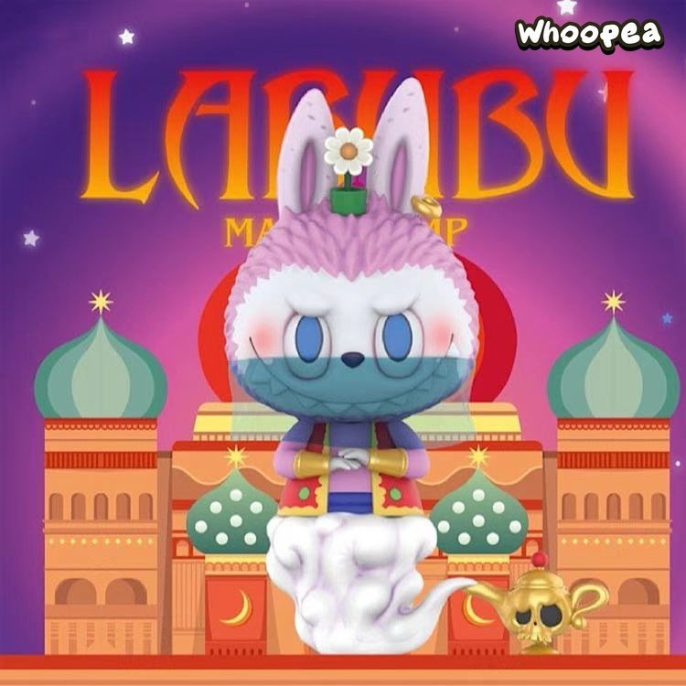 POP MART The Monsters Labubu Magic Lamp Figurine, PTS 2022 Exclusive