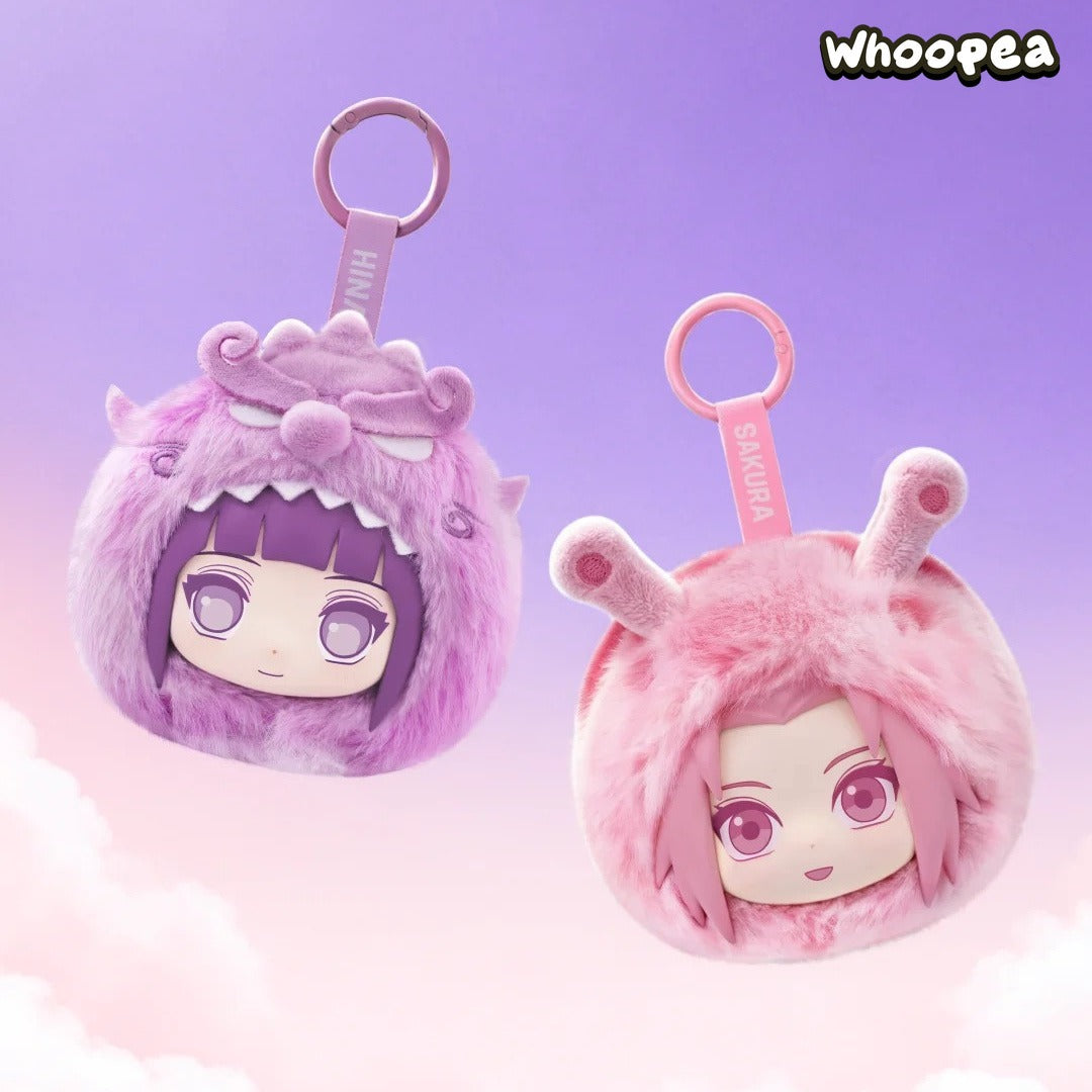 Naruto Shippuden Fluffy Earbud Pouch Series Plush Blind Box