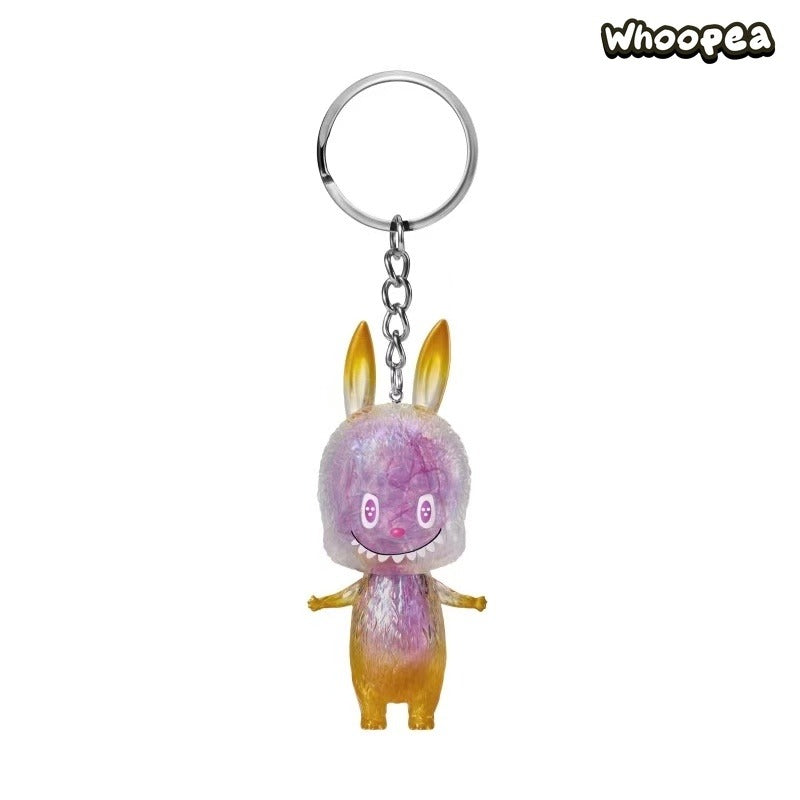 POP MART THE MONSTERS 10th Anniversary Series - Classic LABUBU Figure Keychain Blind Box, Beijing 10th Anniversary Tour Exclusive