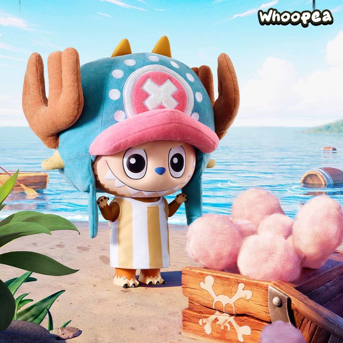 MEGA LABUBU 400% & 1000% TONY TONY CHOPPER