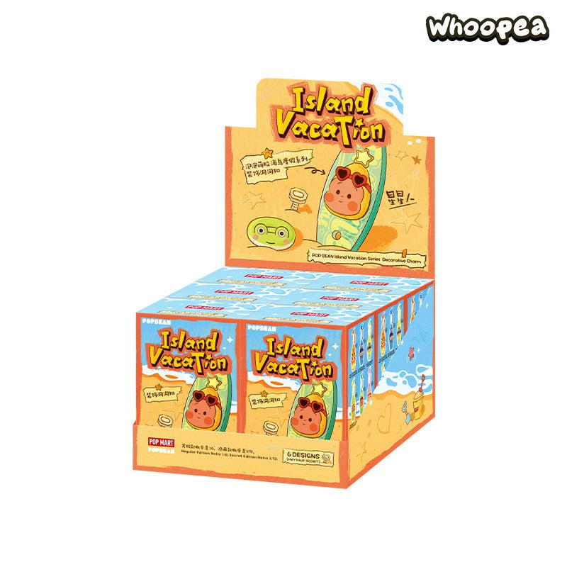 POP MART POP BEAN Island Vacation Series Shoe Charms Blind Box