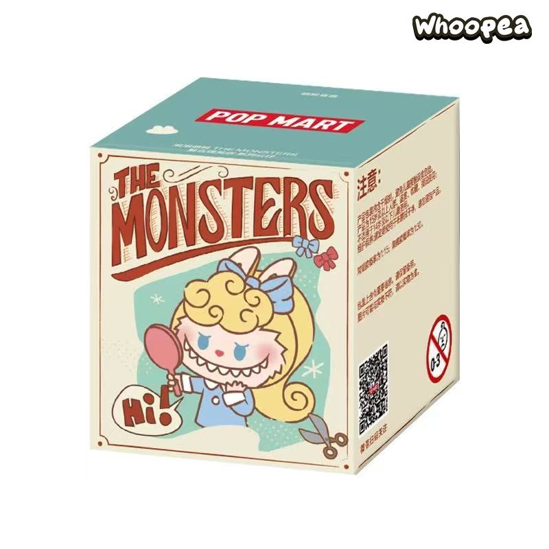 POP BEAN The Monsters Labubu Hair Salon Mini Bean Series Figure Blind Box