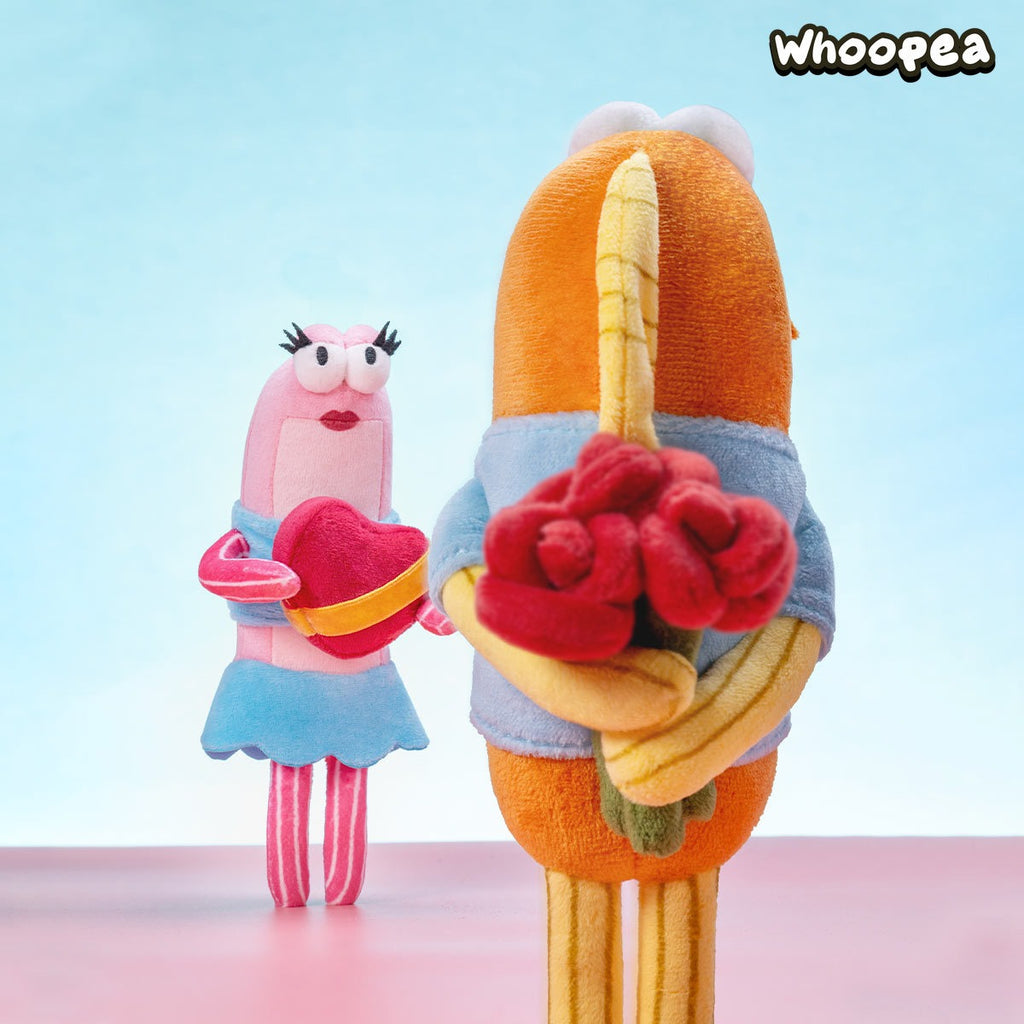GONG Bikini Bottom Buddies Romantic Fish Series Plush Pendants