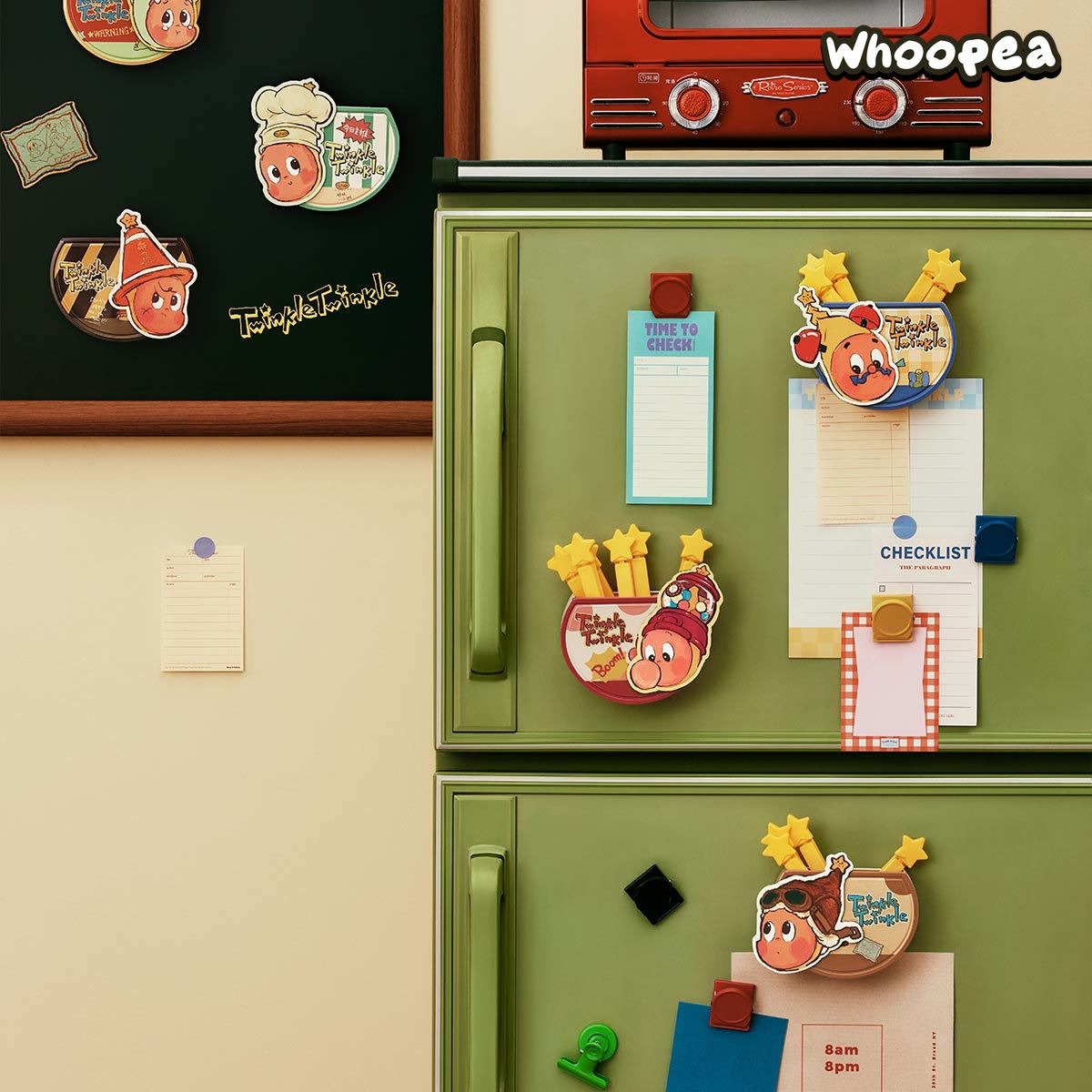 Twinkle Twinkle Be a Little Star Series-Magnetic Sealing Clip Storage Box Set