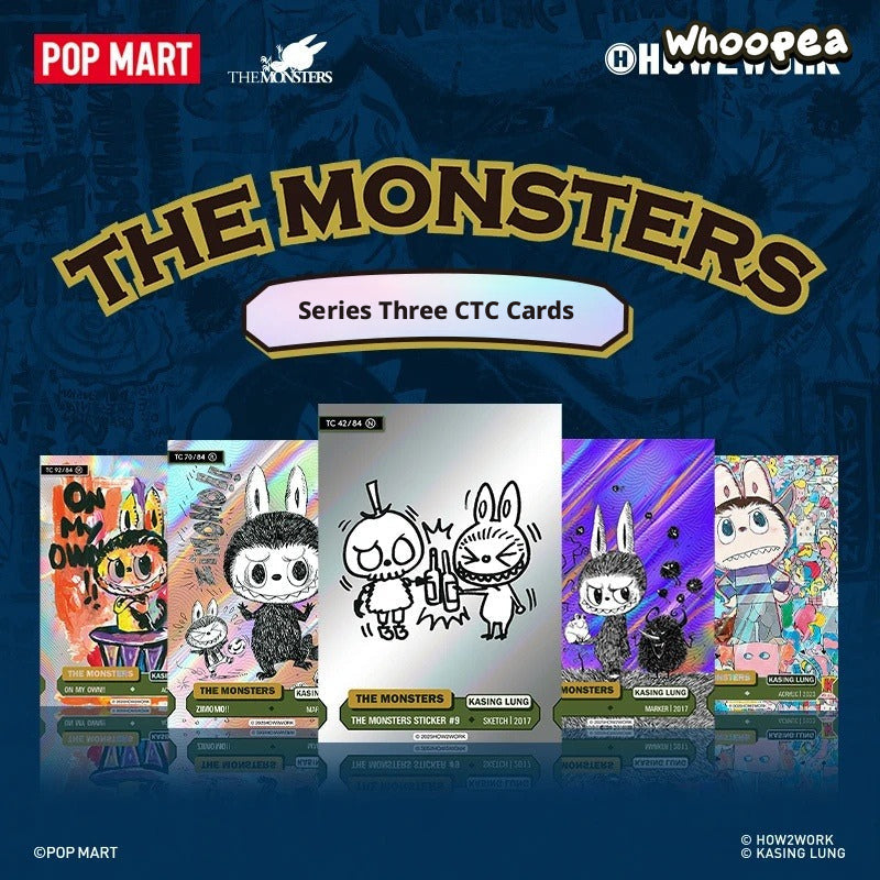 POP MART THE MONSTERS Series 3 - Trading Cards