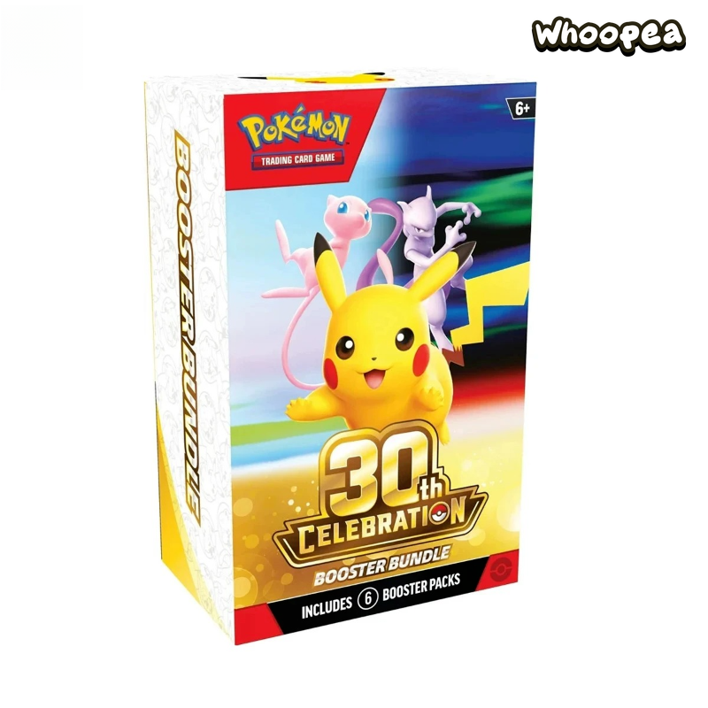 Pokémon TCG 30th Anniversary Pikachu Mini Tins Collection Box, English Edition