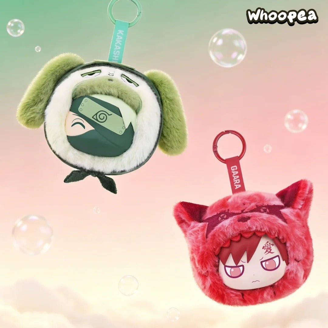 Naruto Shippuden Fluffy Earbud Pouch Series Plush Blind Box