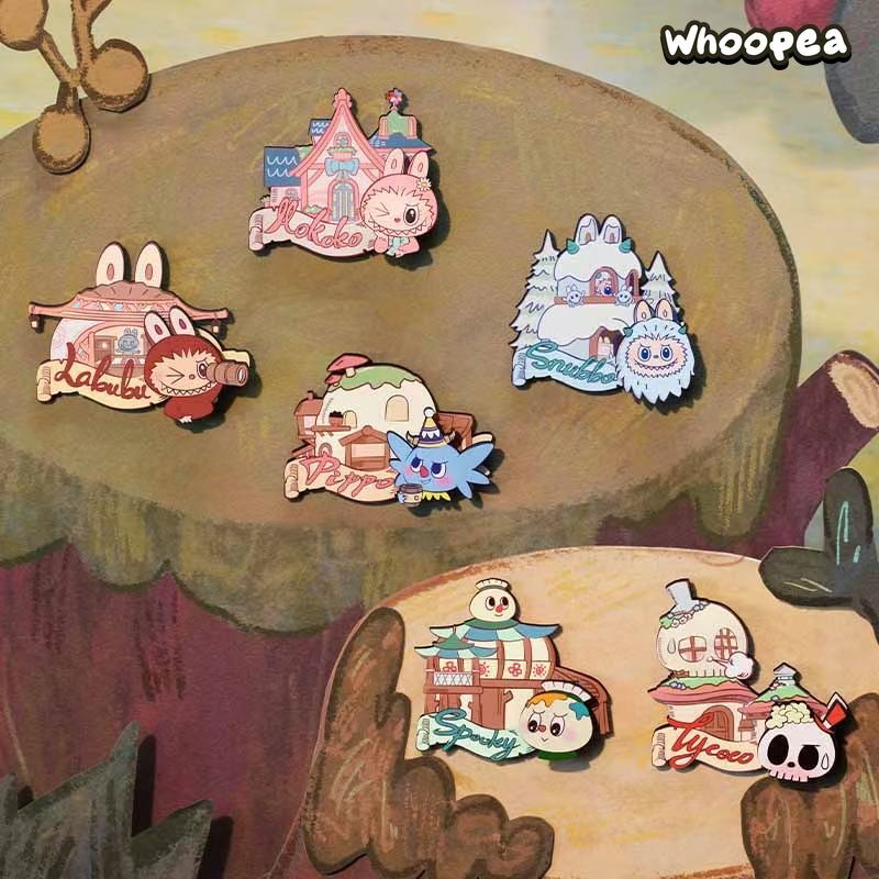 POP MART THE MONSTERS - Finding LABUBU Series Fridge Magnet Blind Box
