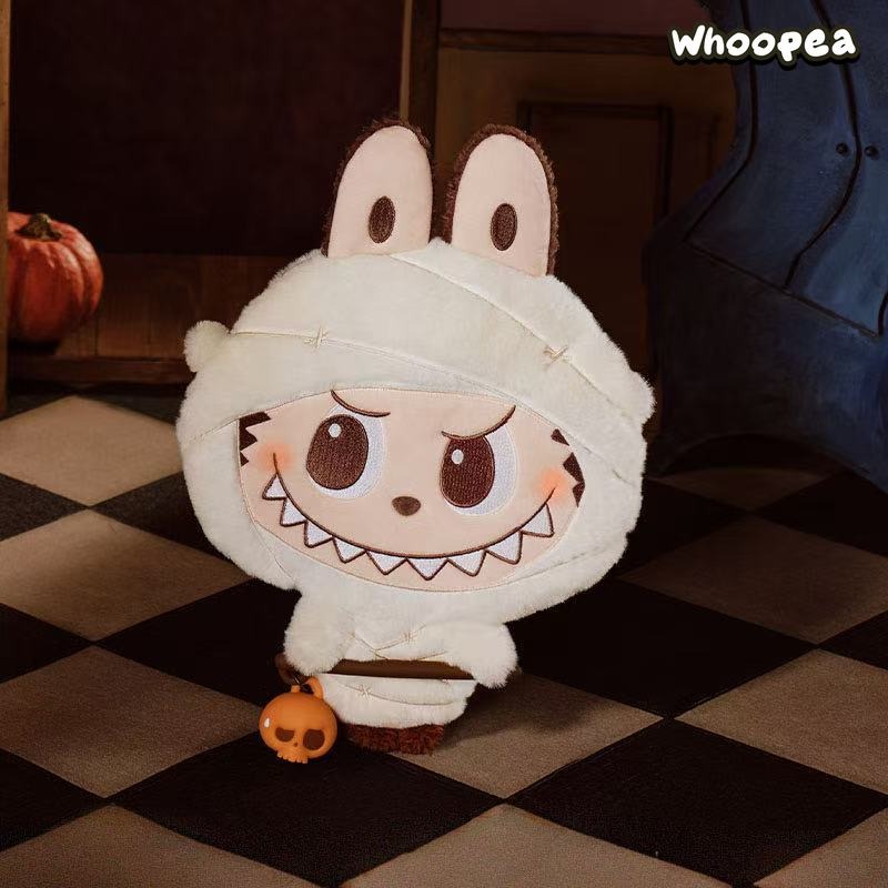 POP MART Too Cute To Haunt Series LABUBU Big Head Plush Bag