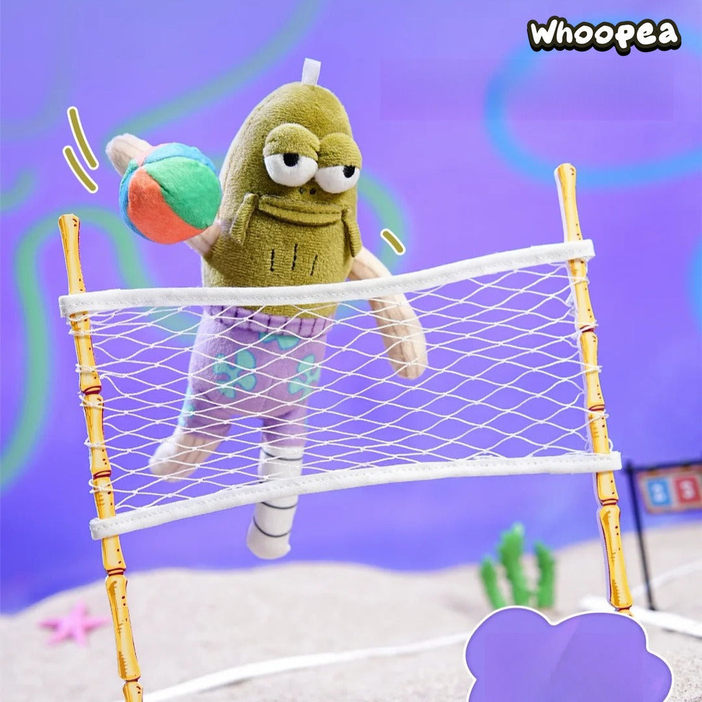 SpongeBob Bikini Bottom Beach Stall Series Action Plush Pendant Blind Box