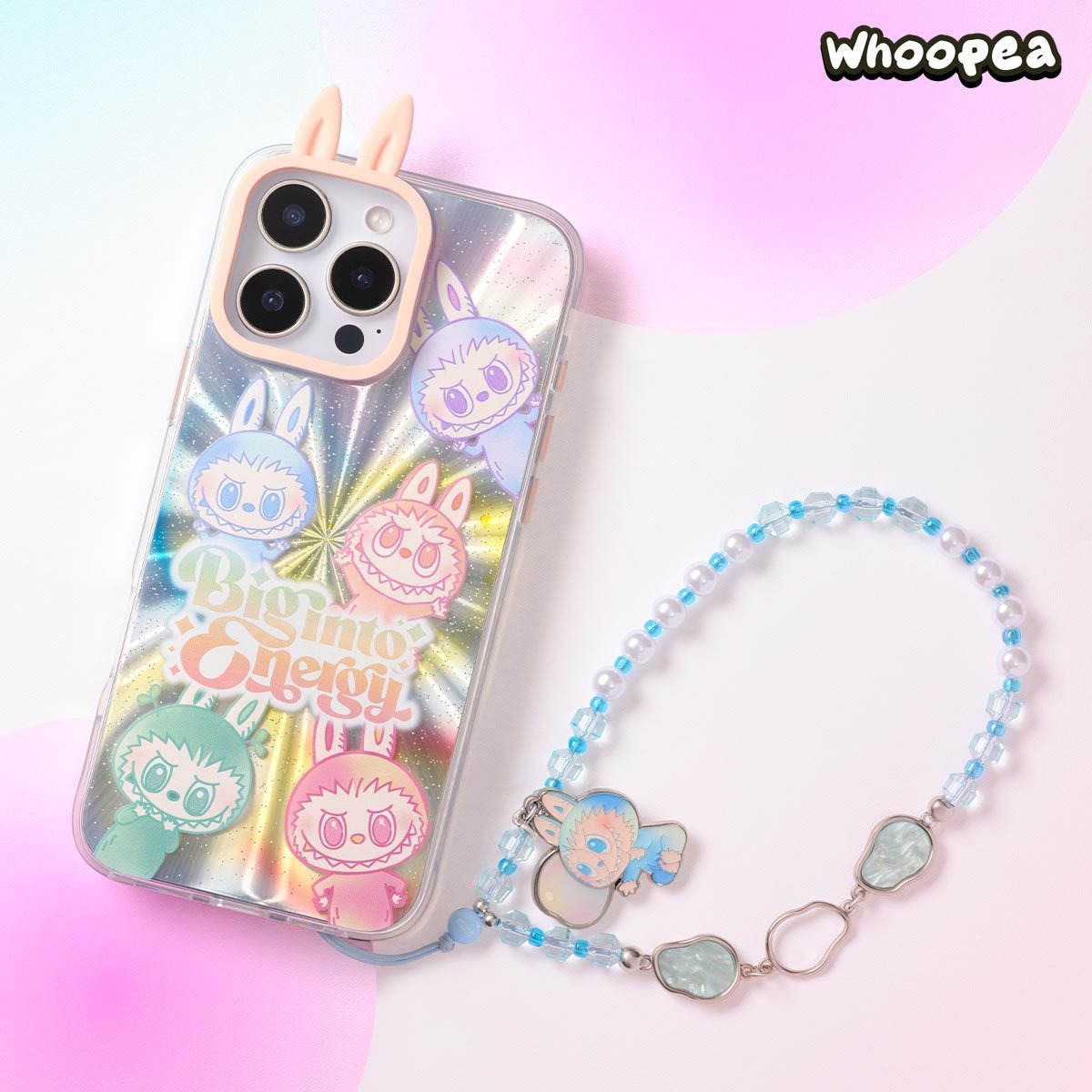 THE MONSTERS Big into Energy Series-Phone Charm Blind Box