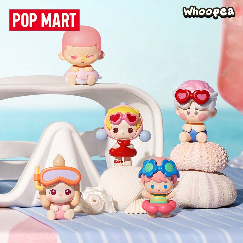 POP MART POP BEAN Island Vacation Series Mini Figures Blind Box