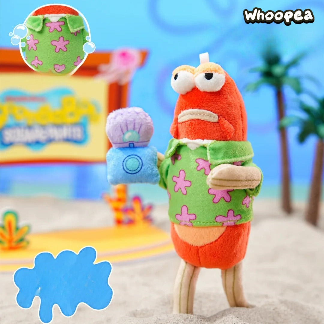 SpongeBob Bikini Bottom Beach Stall Series Action Plush Pendant Blind Box