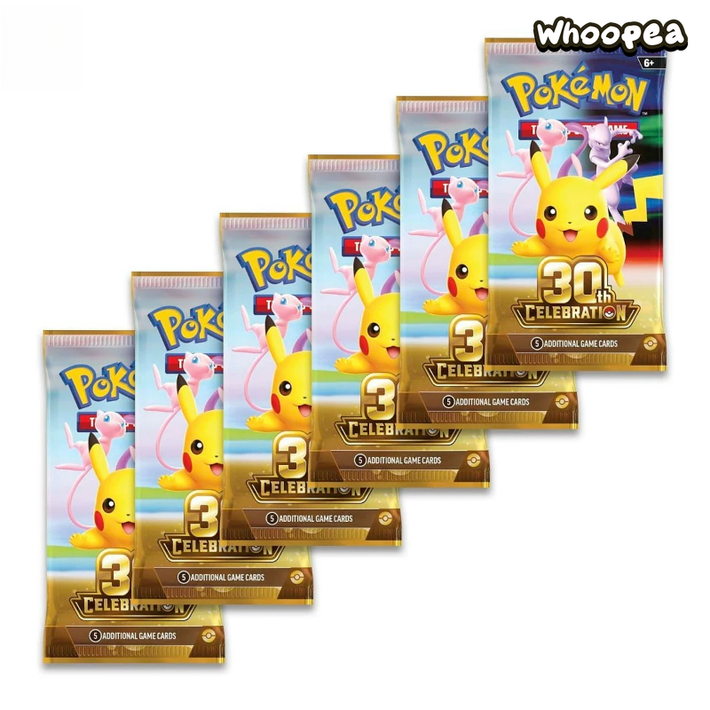Pokémon TCG 30th Anniversary Pikachu Mini Tins Collection Box, English Edition