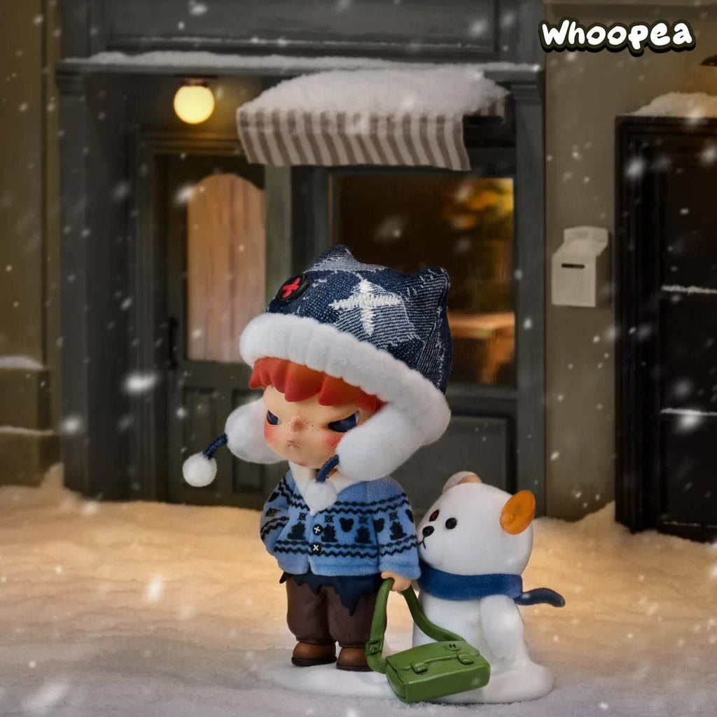 POP MART Hirono Before the Snow Melts Series Figure Hanging Card
