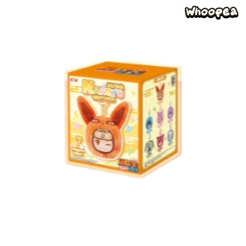 Naruto Shippuden Fluffy Earbud Pouch Series Plush Blind Box