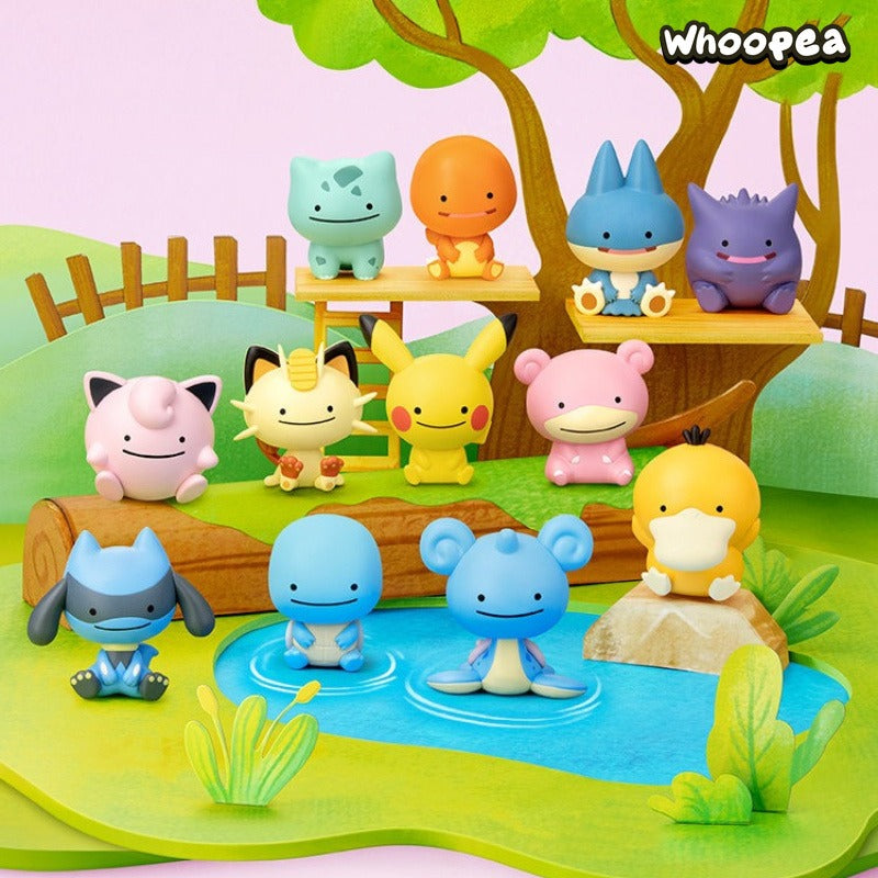 Pokemon Ditto Qface Series Mini Figures Blind Box