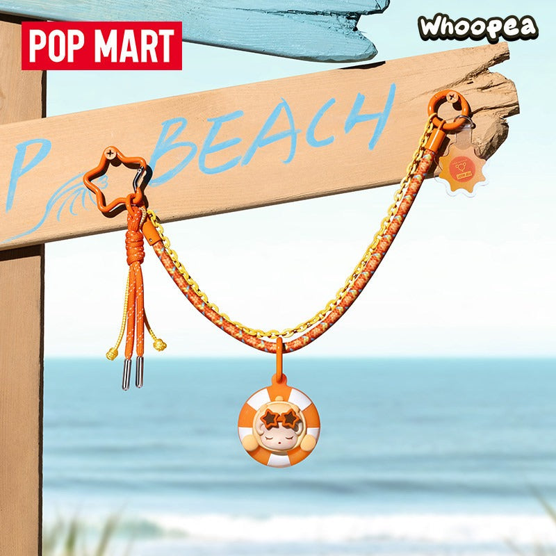 POP MART POP BEAN Island Vacation Series Multi functional Lanyard Blind Box